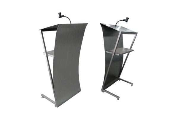Minimal Rostrum Stainless Steel Rostrum - Events Partner