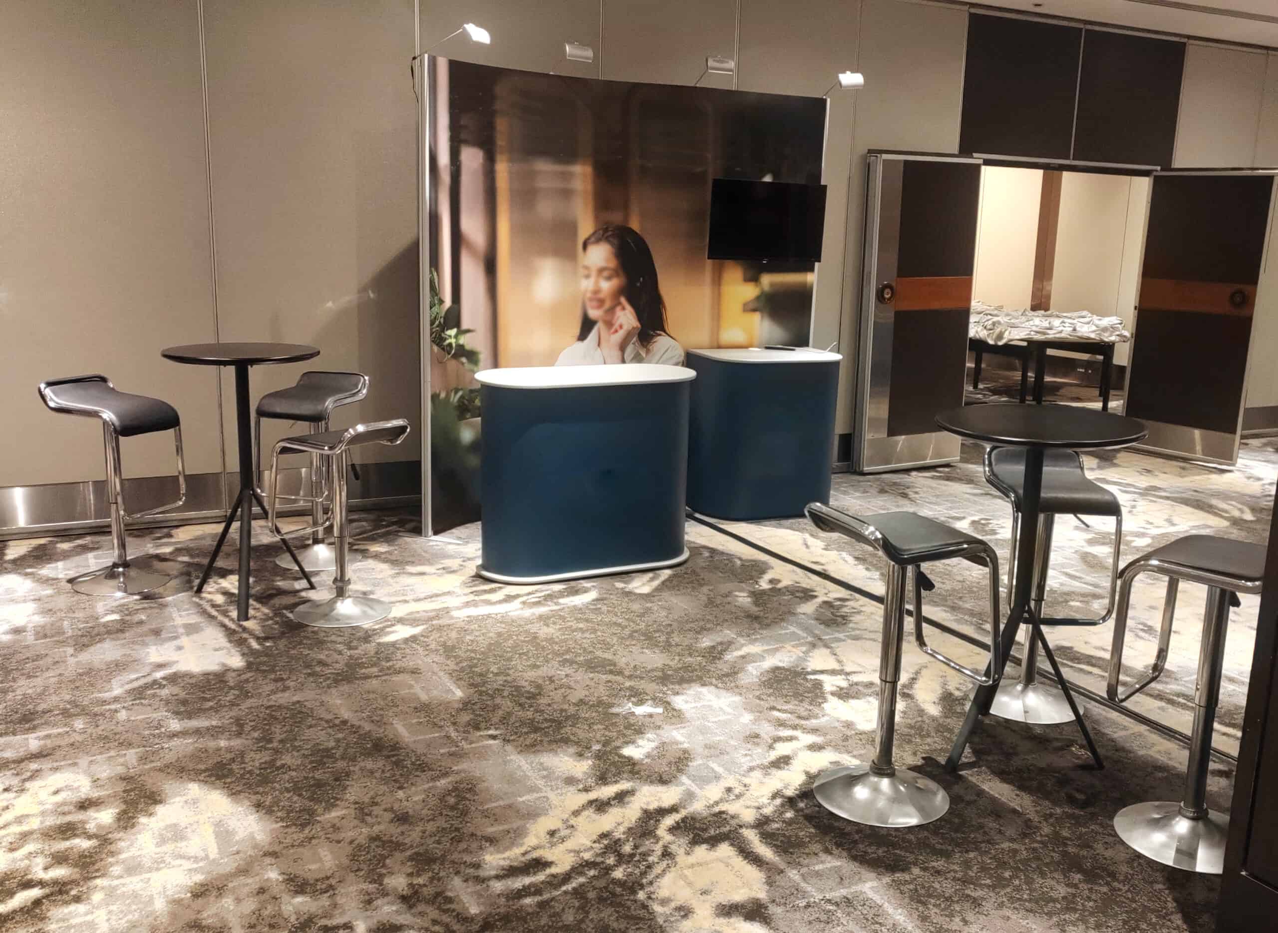 Replica Miura Bar Table Black - Events Partner