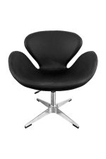 Swan Chair Single Seater Black (SF13 - SB)