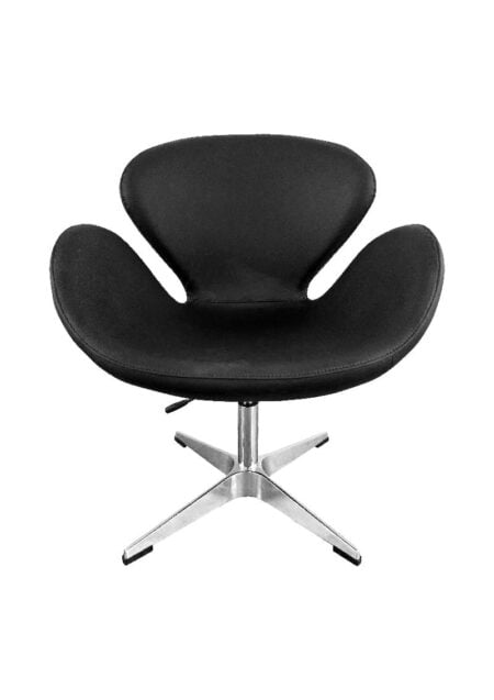 Swan Chair Single Seater Black (SF13 - SB)