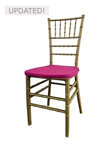 TIFFANY CHAIR GOLD - PURPLE SEAT (CH7 - TGP)