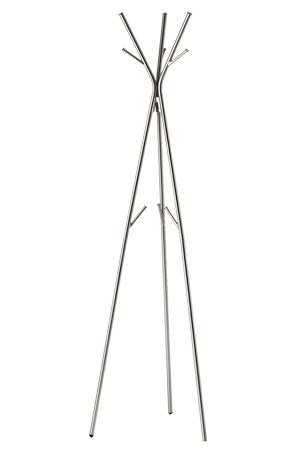 A Clothes Stand on a white background.