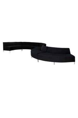 the infinity sofa™ c shape three seater on a white background