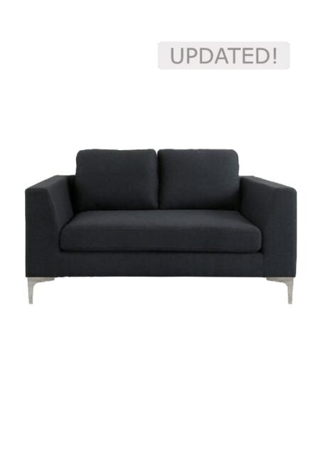 MANHATTAN™ SOFA DOUBLE SEATER BLACK