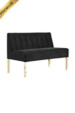 BROOKLYN LOVESEAT BLACK (SF16 - DB)_PREMIUM