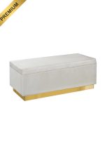 HUDSON LONG BENCH OFF WHITE (OB13 - LW)_PREMIUM