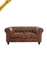 VINTAGE CHESTERFIELD SOFA - THREE BROWN (SF9 - TBR)_PREMIUM