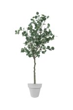 Faux Eucalyptus Tree 160cm In GREY Planter