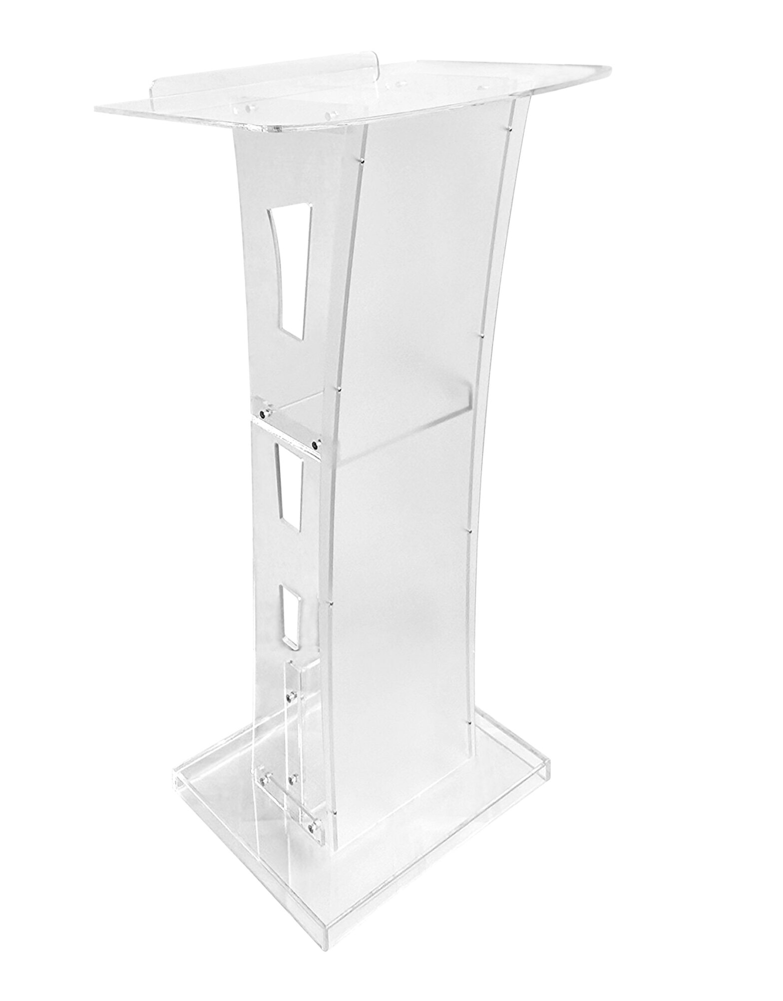 Classic Acrylic Rostrum [1100mmH] - Events Partner