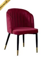 ROLAND TUB CHAIR RED (CH31 - R)_PREMIUM