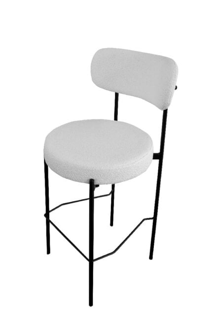 ICON BARSTOOL - WHITE (BS10 - BW)