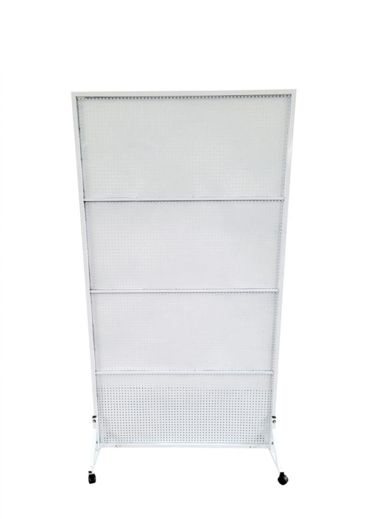 » Peg Board Wall Partition White