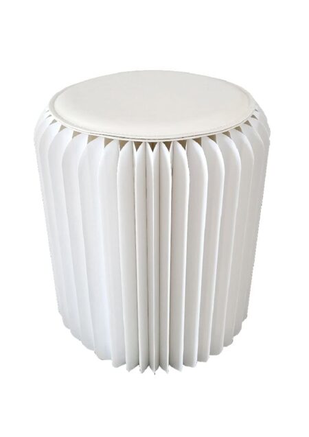 KRAFT STOOL - WHITE