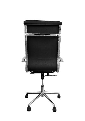 eames padded executive chair highback black