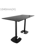 Replica Fin™ Bar Table & Long Top - Black