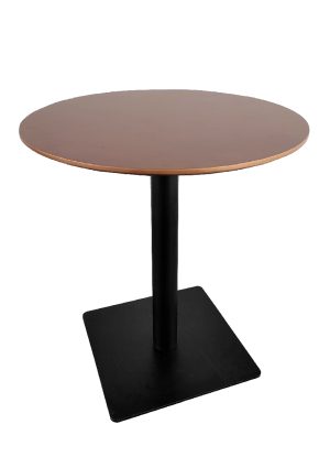 grande table & round top gold