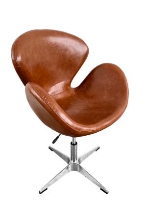 swan chair single seater brown sf13 sbr