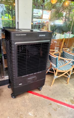 AC28 - LB AIR COOLER LARGE BLACK