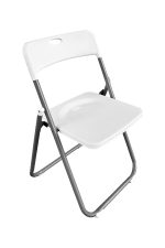 BOXSTER SEMINAR FOLDING CHAIR - WHITE (CH35 - W)