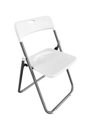 BOXSTER SEMINAR FOLDING CHAIR - WHITE (CH35 - W)