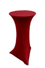 MIURA BAR TABLE WITH RED SPANDEX (BT4 - RS)