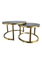 Royale Coffee Table Set - Sintered Black (CT25 - GB)