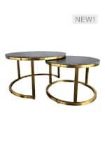 Royale Coffee Table Set - Sintered Black