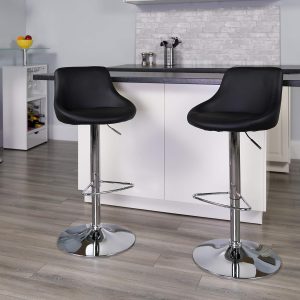 SPAZIO™ BARSTOOL - BLACK (BS3-B)