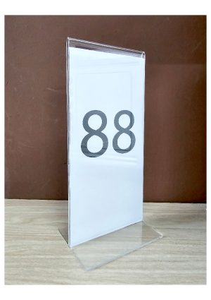 ACRYLIC TABLE SIGN STAND (AC32 - C)