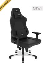 BEHEMOTH PU LEATHER GAMING CHAIR - BLACK (CH40_PUB)_PREMIUM