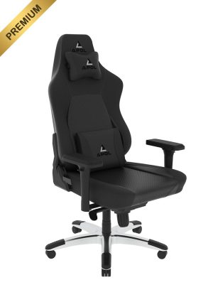 BEHEMOTH PU LEATHER GAMING CHAIR - BLACK (CH40_PUB)_PREMIUM