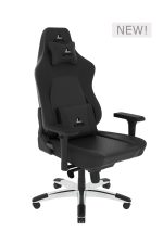 BEHEMOTH PU LEATHER GAMING CHAIR - BLACK (CH40_PUB)