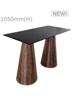 CONIC BAR TABLE™ & LONG TOP - BLACK (BT11 - LB)