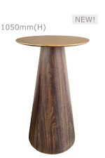 CONIC BAR TABLE™ & ROUND TOP - GOLD (BT11 - RG)