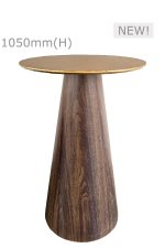 CONIC BAR TABLE™ & ROUND TOP - GOLD (BT11 - RG)