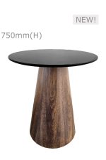 CONIC MEETING TABLE™ - ROUND TOP - BLACK (TB2 - RB)