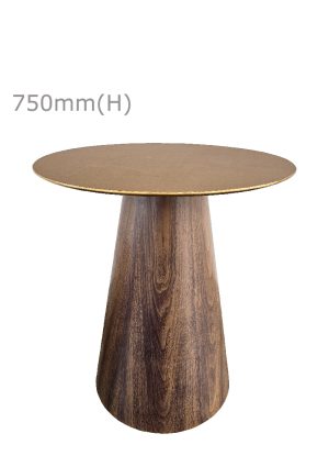 conic meeting table™ round top gold tb2 rg