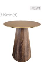 CONIC MEETING TABLE™ - ROUND TOP - GOLD (TB2 - RG)