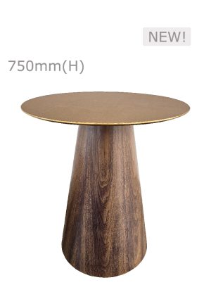 conic meeting table™ round top gold tb2 rg