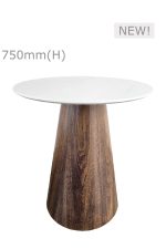 CONIC MEETING TABLE™ - ROUND TOP - WHITE (TB2 - RW)