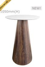 CONIC™ BAR TABLE - ROUND TOP - WHITE (BT11 - RW)_PREMIUM