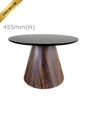 CONIC™ COFFEE TABLE - ROUND TOP - BLACK (CT28 - RB)_PREMIUM