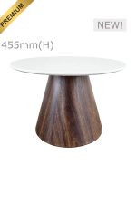 CONIC™ COFFEE TABLE - ROUND TOP - WHITE (CT28 - RW)_PREMIUM