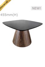 CONIC™ COFFEE TABLE - SQUARISH TOP - BLACK (CT28 - SB)_PREMIUM