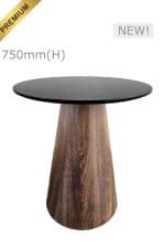 CONIC™ MEETING TABLE - ROUND TOP - BLACK (TB2 - RB)_PREMIUM