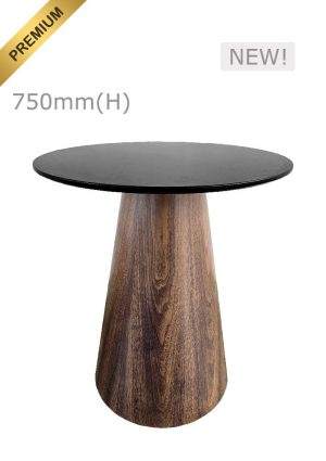 CONIC™ MEETING TABLE - ROUND TOP - BLACK (TB2 - RB)_PREMIUM