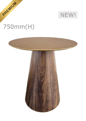 CONIC™ MEETING TABLE - ROUND TOP - GOLD (TB2 - RG)_PREMIUM