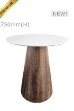 CONIC™ MEETING TABLE - ROUND TOP - WHITE (TB2 - RW)_PREMIUM