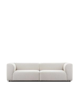 minimalist fabric 3 seater sofa flower