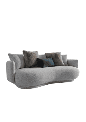 scandinavian fabric 3 seater sofa heritage